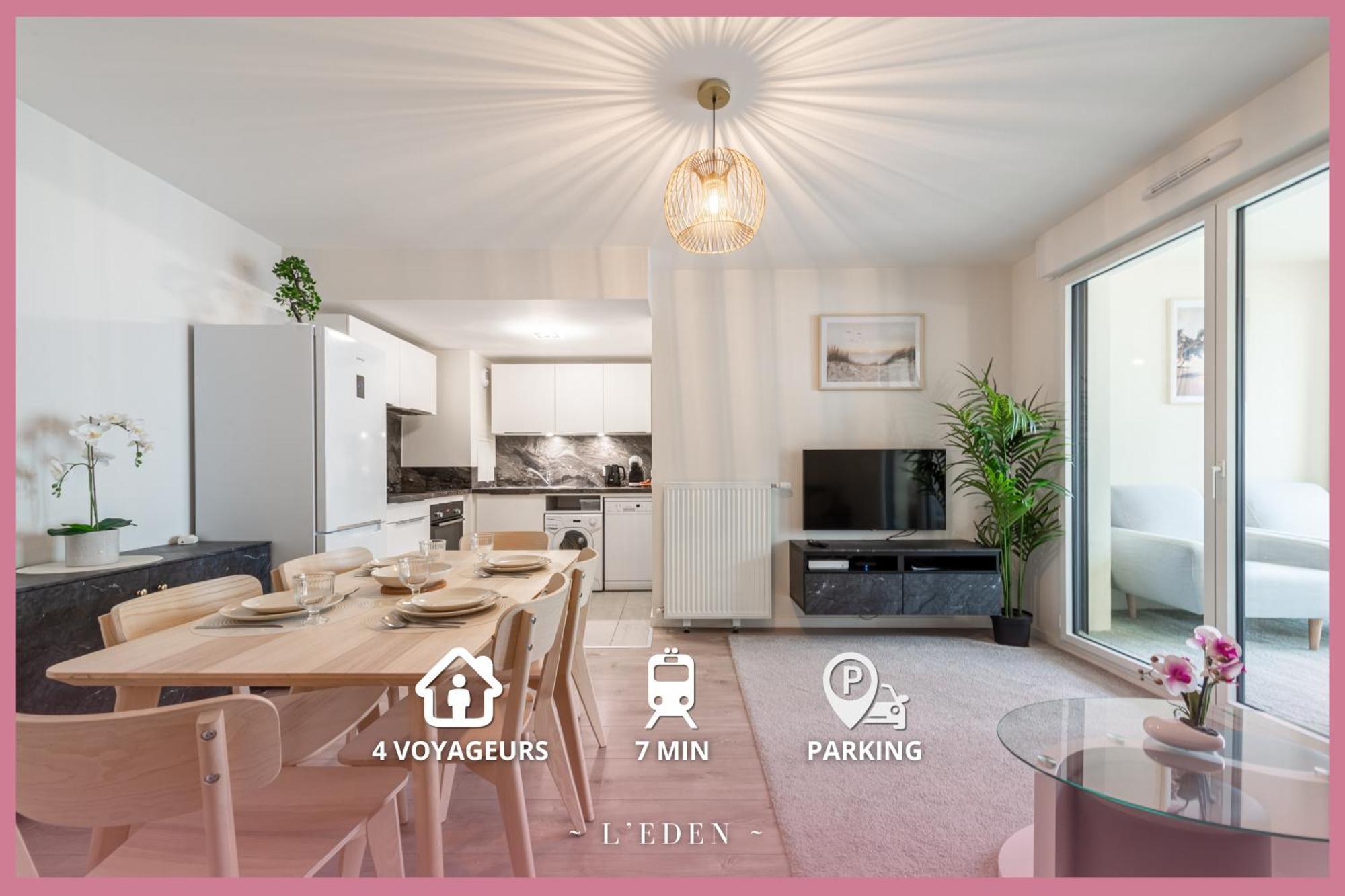 L'Eden - T2 Neuf Avec Loggia Et Parking Prive - Proche Rer A & Disneyland Chessy  Exterior foto